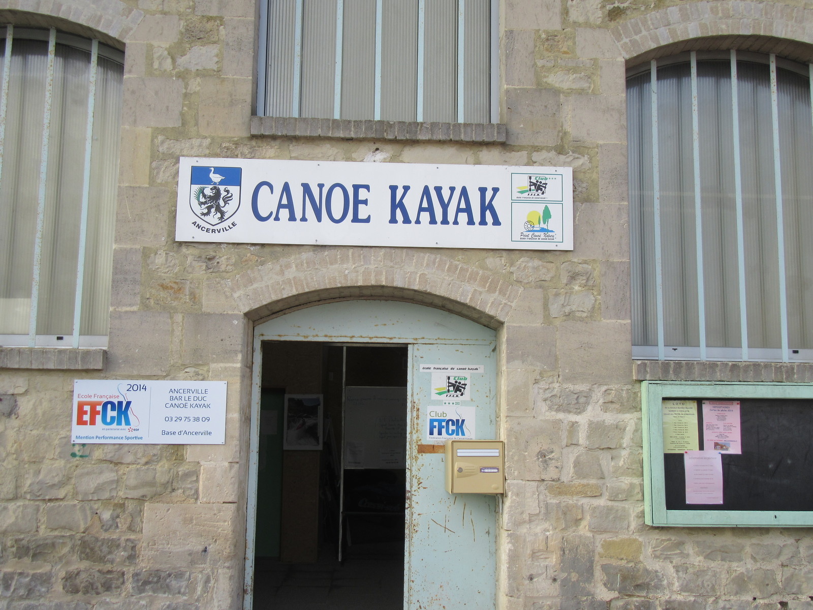 Projet de développement du Club de Canoë Kayak d’Ancerville