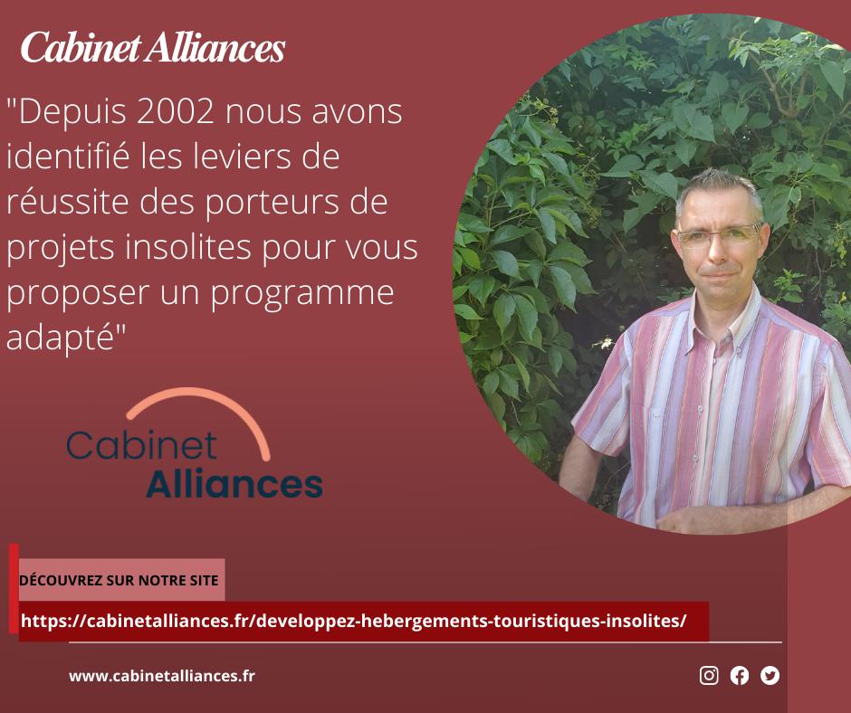 Cabinet Alliances hébergement insolite