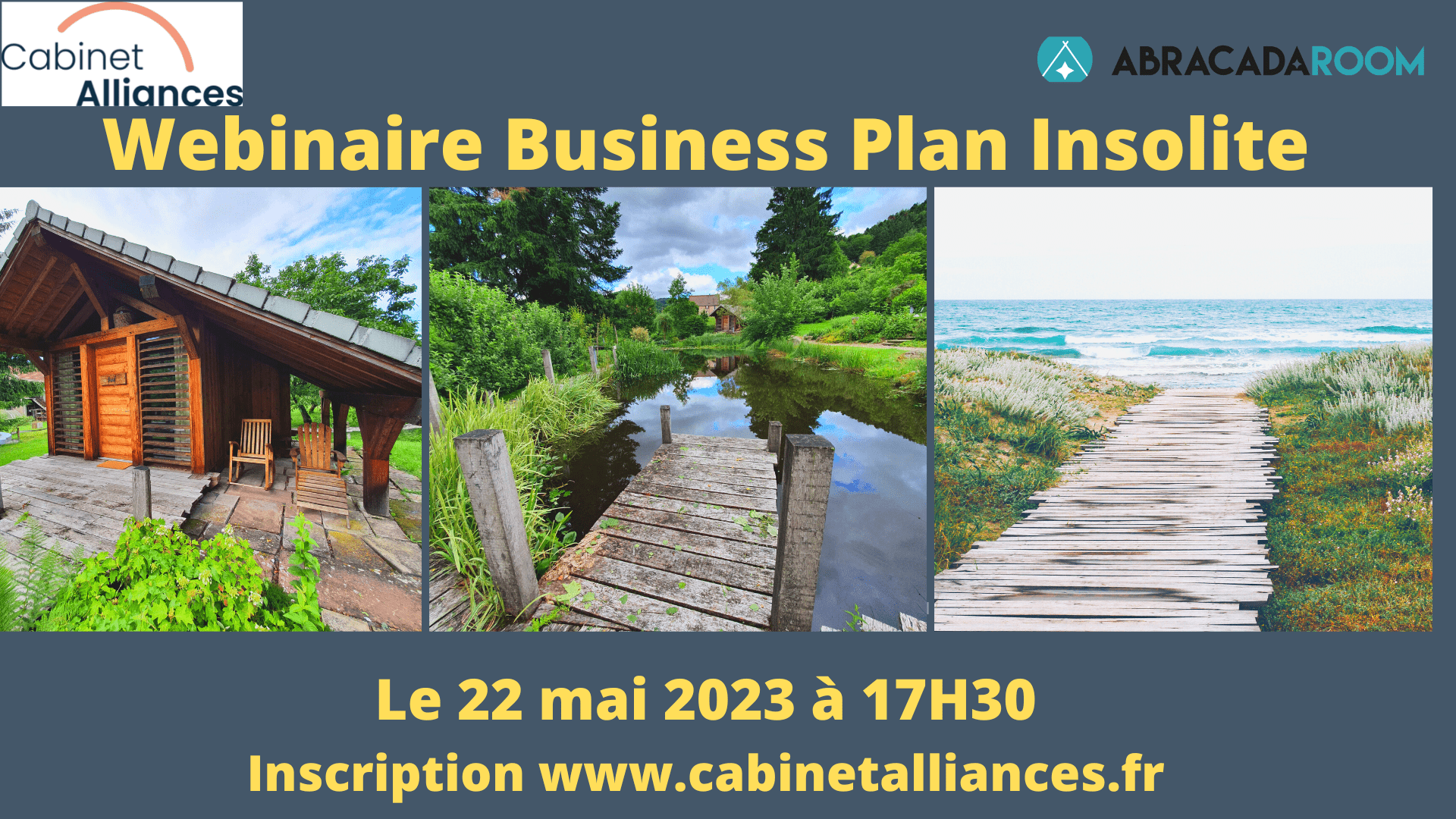 Webinaire Business Plan Hébergements Insolites