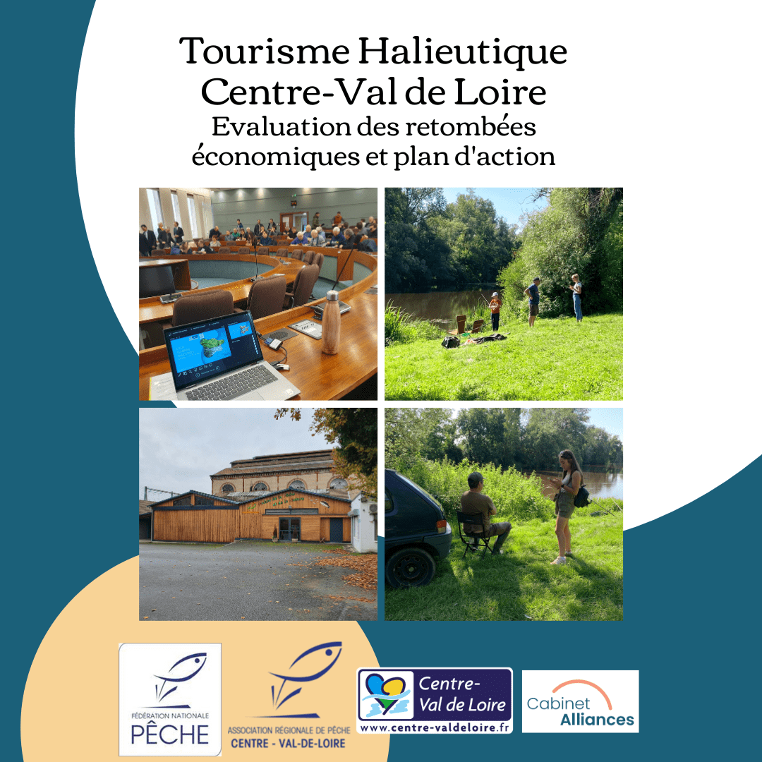 Etude des retombées économiques et de développement du tourisme pêche en Centre-Val-de-Loire